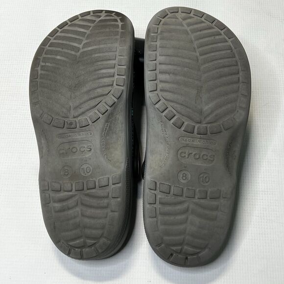 Disney Parks Star Wars Mandalorian Crocs Adult Womens 10 Mens Size 8 Camo Clogs - Picture 11 of 12